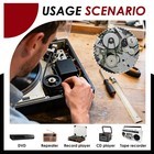 Tnjpsek 80 Pcs Cassette Player Belts Replacement Kit  Mixed Flat Rubber Belts   