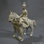 Antique Bronze Statue Horse And Rider Burmese