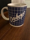 Vintage Papel Dallas Cowboys Ceramic Nfl Football Coffee Mug Cup 1990s Usa