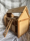 Lillian Vernon Wooden Breyer Model Horse Barn Stable Sliding Doors Acessories
