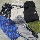 Nike Lot Of 6 Hoodies Shirt Joggers Pants Zip Up Jacket Boy Youth Medium Play
