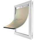 Petsafe Magneticlockable Pet Flap Aluminum Entry Doors For Catdogs Weather Small