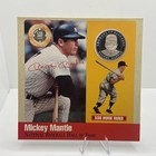 Mickey Mantle    legends Of Baseball    500 Hr Club  999 Silver Coin  20 G  hof