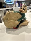 Vintage Christmas Elf Pixie Sprite Cello Planter Porcelain Japan