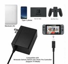 Ac Adapter Power Supply Wall Charger For Nintendo Switch Dock   Pro Controller