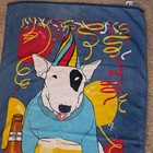 Bud Light Beer Spuds Mackenzie Beach Towel  The Original Party Animal 1986 Vtg  