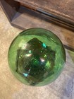 Kawaguchi Glass Fishing Float 20cm Diameter Japanese Vintage