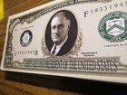 Wholesale Lot Of 100 Fdr Franklin D Roosevelt Novelty Money Million Dollar Bill 