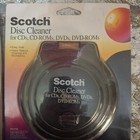 Vintage 3m Scotch Disc Cleaner For Cd Dvd Cd-rom Av100 W  Pixifun Label Kit
