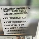 Vivitar Wifi 10  Touchscreen Digital Photo Frame 8gb Ios android Mobile App New