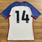 Match Worn issued Usmnt 2016 Jersey Usa Home  14 Nike Large Friendly