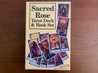 Vintage Sacred Rose Tarot Cards Deck And Book Set 1991 Johanna Gargiulo-sherman