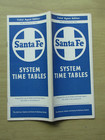 Atsf Santa Fe Timetable  1960 Spring-summer  ticket Agent Edition 