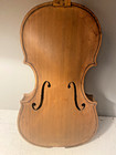 Late 1800s   Early 1900s Antique 4 4 Violin Folk Fiddle - For Parts Or Repair