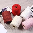 Macrame Cord 4mm X 328 Yards Soft Colored Cotton Rope Plant Hanger Wall Project
