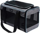 New Vceoa Pets Carrier Bag Up To 16-lbs Soft-sided Collapsible Travel Bag Black