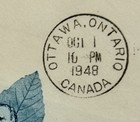 1948 Canada Responsible Government Fdc Ottawa Cachet Philadelphia Scott 277