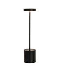 Metal Table Desk Lamp Cordless Touch Control Dimmable Night Light Rechargeable