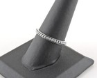 Sterling Silver Textured Band Ring - Free Gift Packaging
