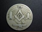Vintage Masonic Token Coin Medal Made A Mason German Silver