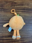 Whiffer Sniffers Anthropomorphic Plush Scented Backpack Clip Sunny Shine Orange