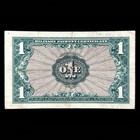 Us Mpc Military Payment Certificate One Dollar Series 611 Banknote Paper Money