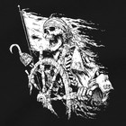Pirate Sailor T Shirt Blackbeard Ship Jolly Roger Skull Crossbones Scallywag Tee