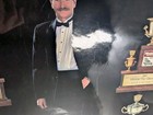 Dale Earnhardt Sr  3 Six Champ Trophies Poster 8x10