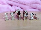 Hagen-renaker Cocker Spaniels Set Of 6