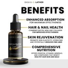 Hot-liquid Vitamin Collagen Biotin Msm Beauty Supplement 2 Fl Oz Bask Lather