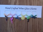  florida   Themed Set Of 6 Hand Crafted Wine Glass Charms