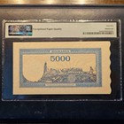 Romania 5000 Lei 1944-45 Pmg 65 Epq