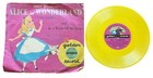 Walt Disney   s Alice In Wonderland Vtg 1951 Golden Record Lot Of 7 Rd18-25