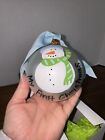 Coton Colors Large Ornament  my 1st Christmas  Snowman Round Ornament   new 