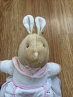 Vtg Beatrix Potter My First Mrs  Rabbit Eden Plush Bunny Rabbit 9   