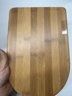 Bamboo Nut Bowl Serving Tray Set W Metal Nutcracker Pick 