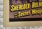 Sherlock Holmes And The Secret Weapon Lobby Card 1942 Original Universal 