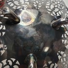 Vtg Lovelace International Silver 1425 Plated Filigree Lace Candy Dish Bowl