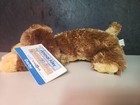 Toys R Us Animal Alley 2000 Darby Tan Big Ears Plush 12  Puppy Dog Brown Soft 
