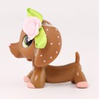 Mini Pet Shop Lps Dachshund Dog Toy Figure Birthday Gift For Kid Collectible Toy