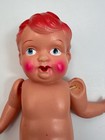 30s Vintage Japan Celluloid Doll  String Doll Strung Jointed Molded Hair Boy 10   