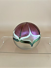 Stuart Ableman Paperweight 1984 Pulled Feathers Iridescent Signed Numbered 262