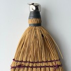 Vintage Whisk Broom Rustic Straw Handheld Brush Primitive Old World Cottagecore