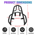 Luggage Rack Rear Tail Rack Suitcase Carrier Board For Cfmoto Mt650 650 Mt 650mt