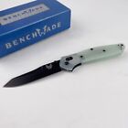 Benchmade 940bk-2004 Osborne Axis- Blade Jade Handle G-10 Black Folding Knife