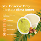 Ra Cosmetics 100  Pure Shea Butter - Ivory - 16oz Sourced From Ghana