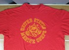 Vintage 1980s United States Marine Corps Red T Shirt Usmc Front back Print Xl