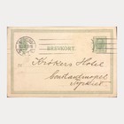 1911 Antique Denmark Postcard   Posted Denmark To Constantinople Stamp