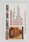 1988 Tv Hits Celebrity Swap Cards River Phoenix  29 2xw