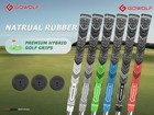 13pcs Golf Grip Cord Rubber Multi-compound Anti-slip Golf Club Grip